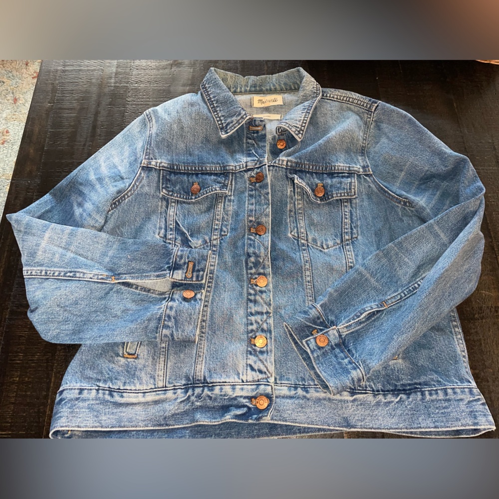 Madewell Classic Denim Jacket, Pinter Wash, XXL